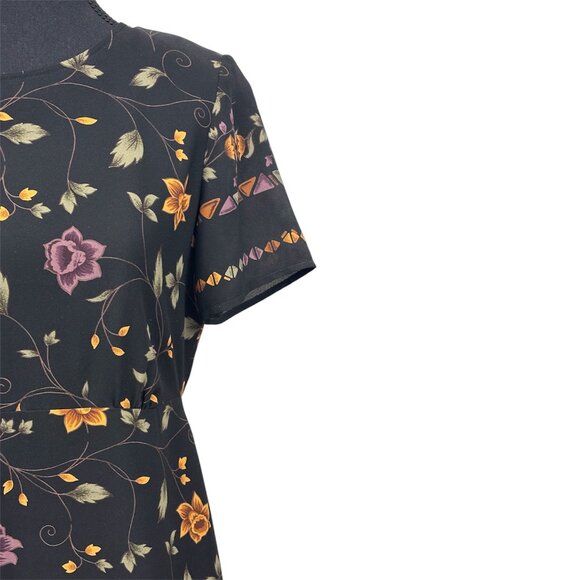 Talbots Floral Print Dress | Size 6 | Like New - Picture 2 of 6